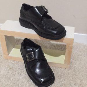 Kids black shoes